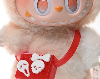 Crossbody bag accessory fits Labubu, bag charms, Labubu outfit, Labubu Keychain Accessories, Gift for her, Made in USA, doll bag
