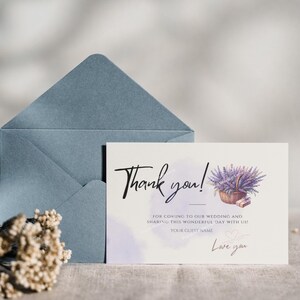 Thank you Card Template - Editable & Printable | Free 9 Clipart Bonus | Fun and Cute Design | Instant Digital Download
