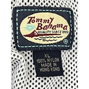 Vintage Tommy Bahama Swim Shorts XL Bungalow Brand Fish Relax Lined Hong Kong 90 image 8