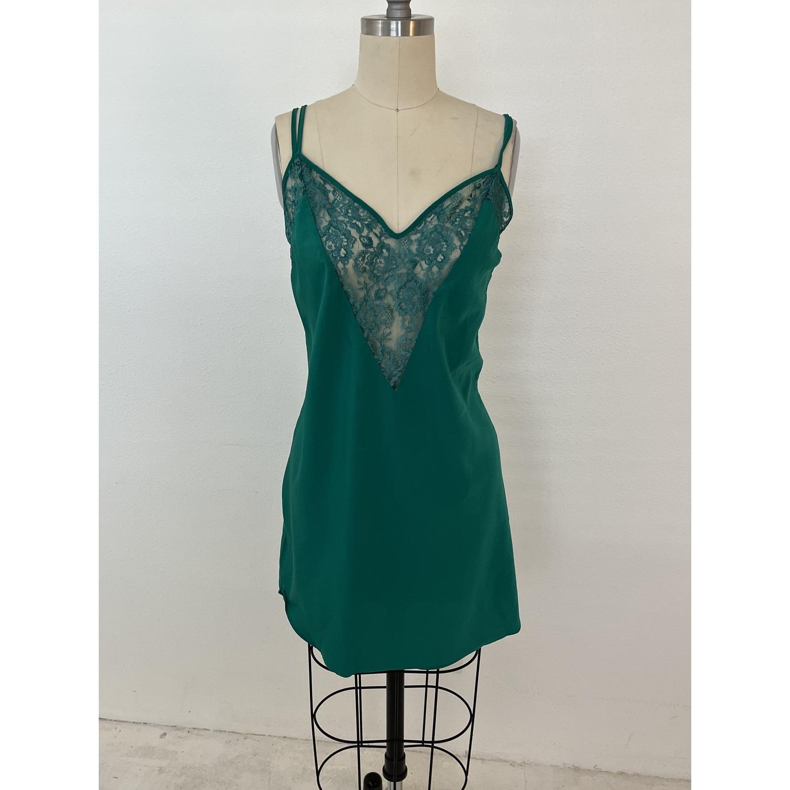 Green Victorias Secret Slip Dress - Etsy Green Victorias Secret Slip Dress - Etsy