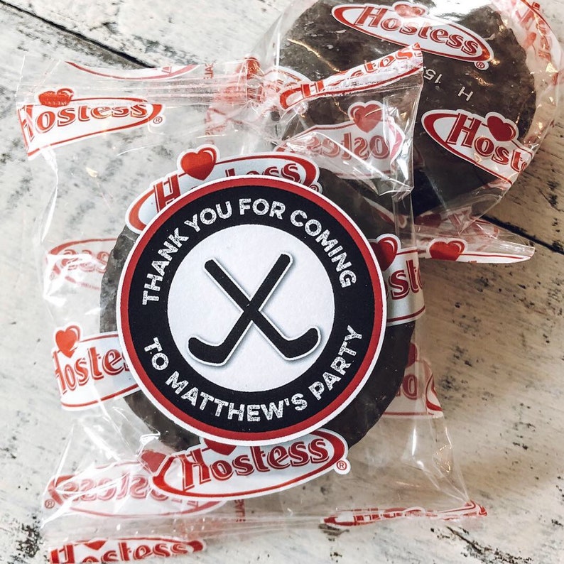 Hockey Puck Favor Personalized Two Sizes Available Etsy