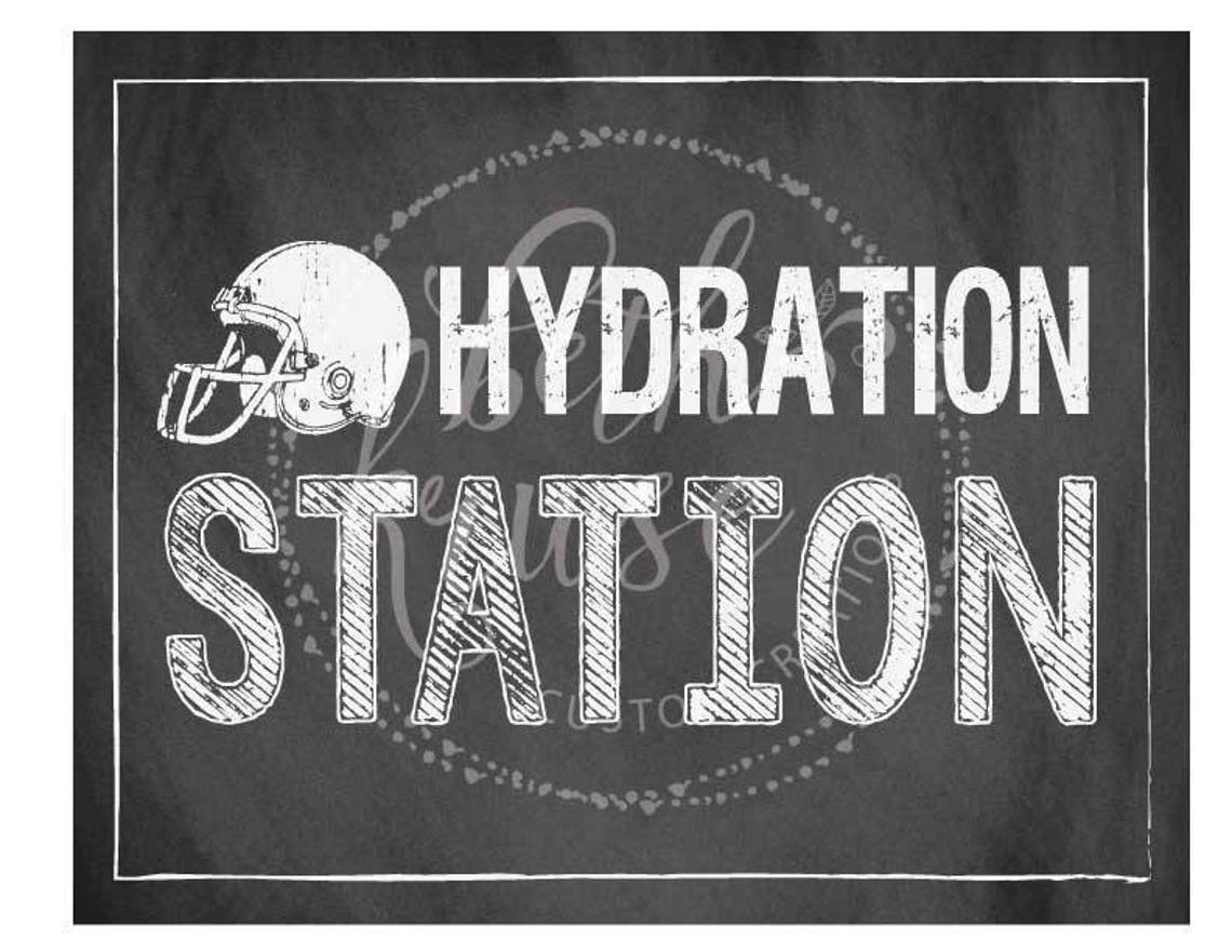 Football Hydration Chart