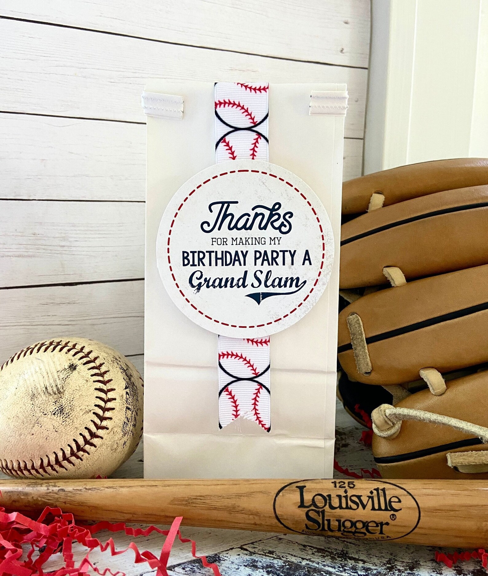 Baseball Favor Tags INSTANT DOWNLOAD Rookie Year Grand Etsy