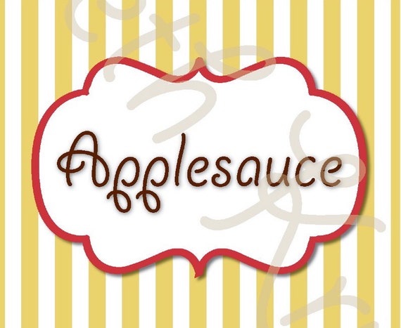 Toy story food labels free
