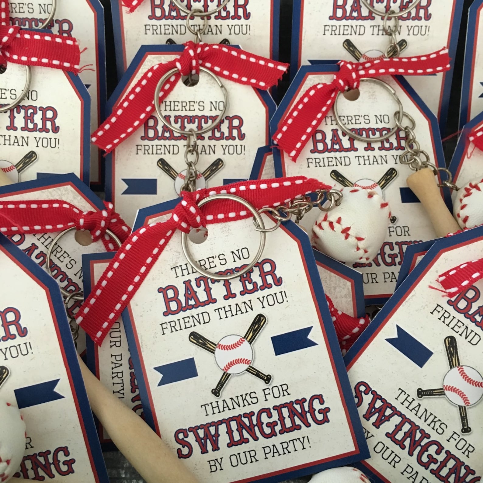 Baseball Favor Tags INSTANT DOWNLOAD by Beth Kruse Custom Etsy