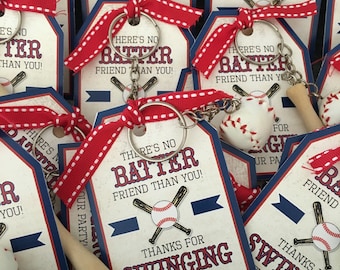 Baseball Favor Tags INSTANT DOWNLOAD Printable PDF File by Beth Kruse Custom Creations