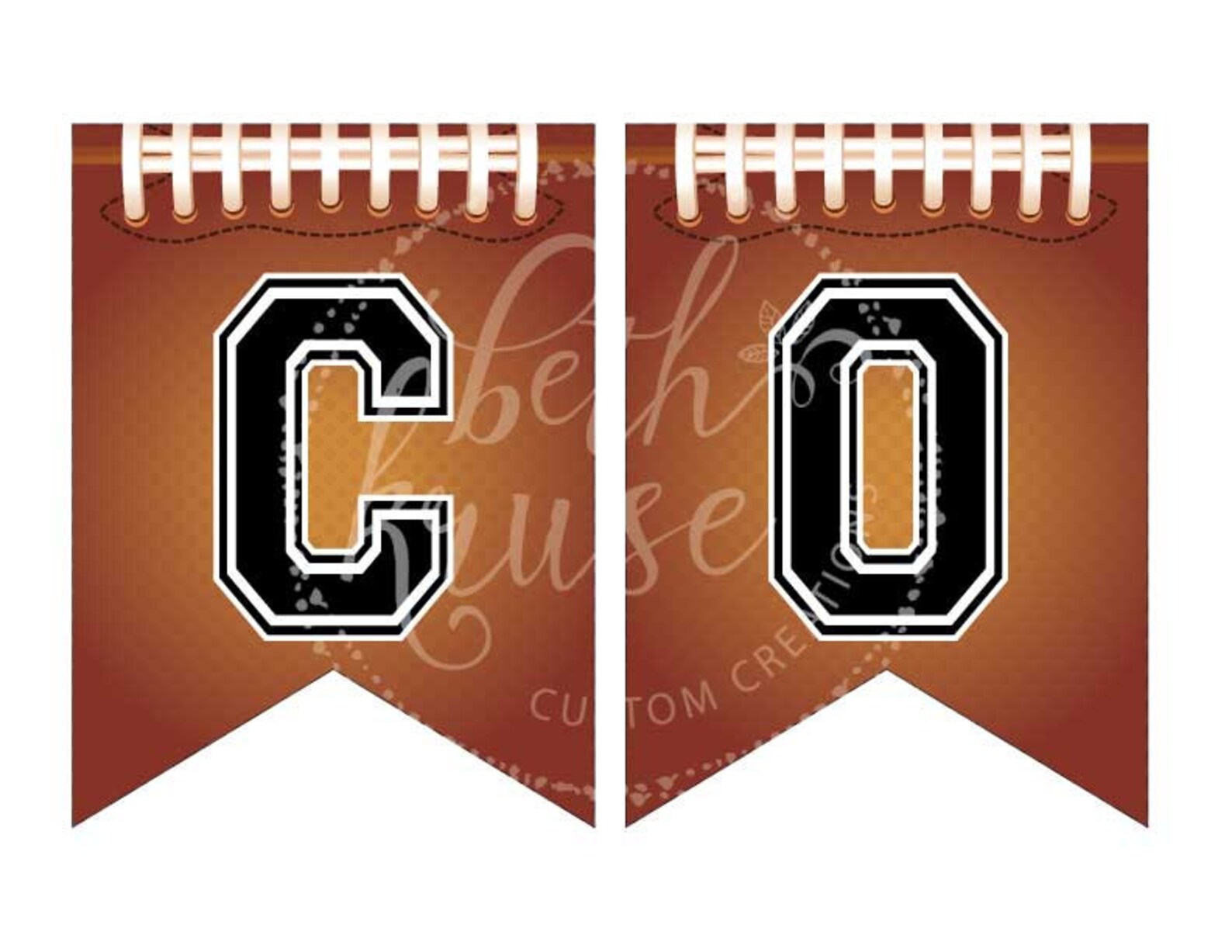 Football Concessions Printable Banner INSTANT DOWNLOAD by Beth - Etsy