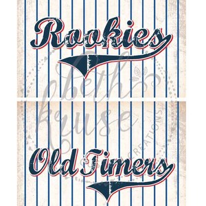 Baseball Drinks Printable Signs INSTANT DOWNLOAD by Beth Kruse Custom ...