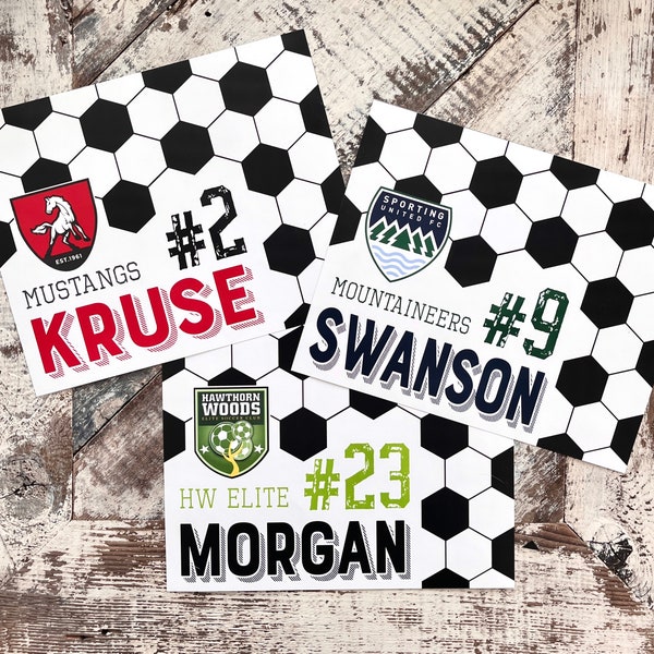 Soccer Team Door Signs Etsy UK