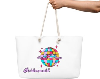 Custom Bachelorette Party Tote