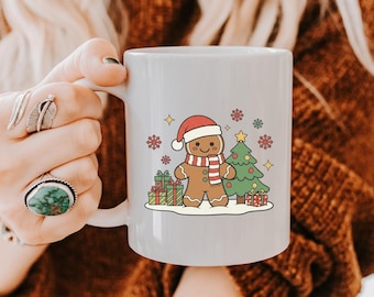 Gingerbread Christmas Mug: Cozy Holiday Coffee Cup