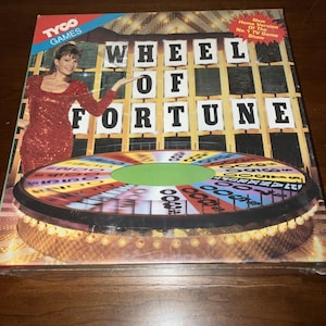 Vintage Tyco 1992 wheel of fortune board game TV game show new & sealed
