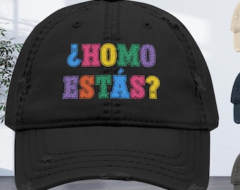 ¿HOMO ESTÁS? Sombrero de papá angustiado