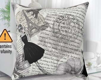 Parisian Decor Pillow