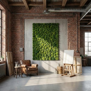 3D Moss Rug – Forest Floor Area Rug – 8x10 Hand Tufted New Zealand Wool Nature Inspired Green Carpet – Arons Rugs