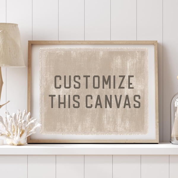 Personalized Wall Art, Custom Quote Canvas Poster Art, Tapestry Flag, Wall Decor Banner