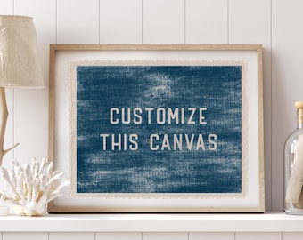 Personalized Wall Art, Custom Quote Canvas Poster Art, Tapestry Flag, Wall Decor Banner