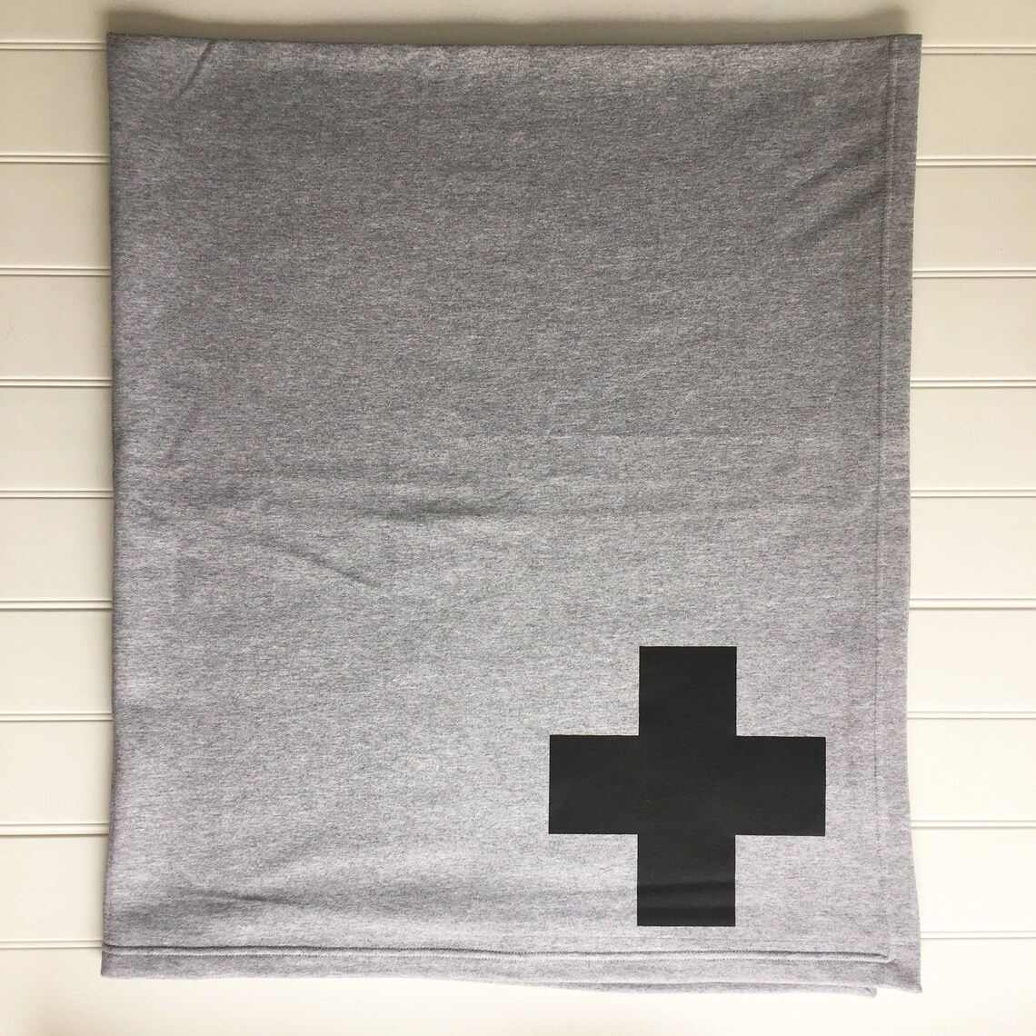 Swiss Cross Throw Blankets Sweatshirt Blanket Boho Farmhouse Etsy