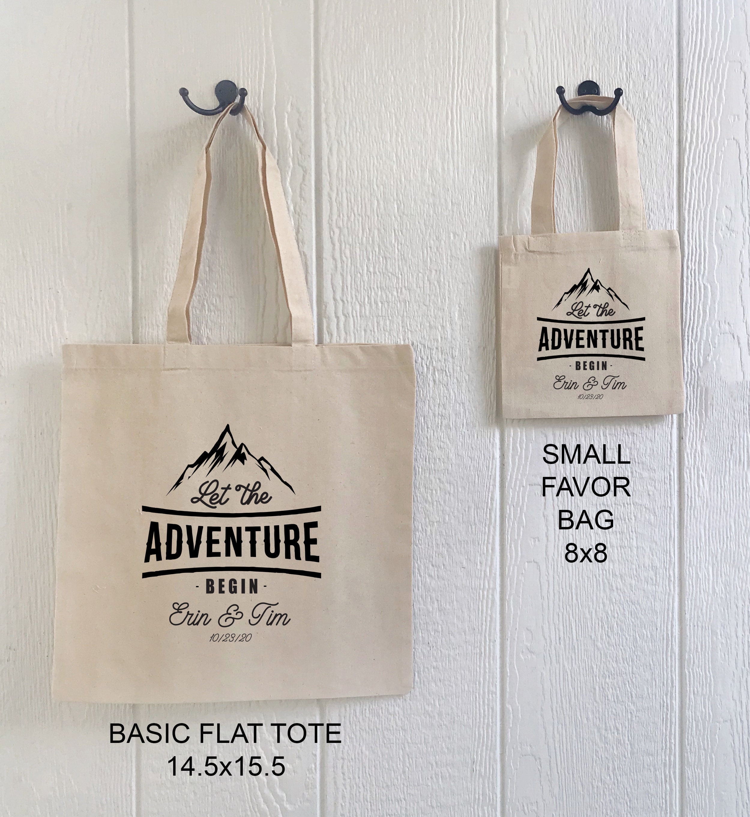 Tote Bag Personalized Wedding Gifts Or Favor Bags Engagement | Etsy