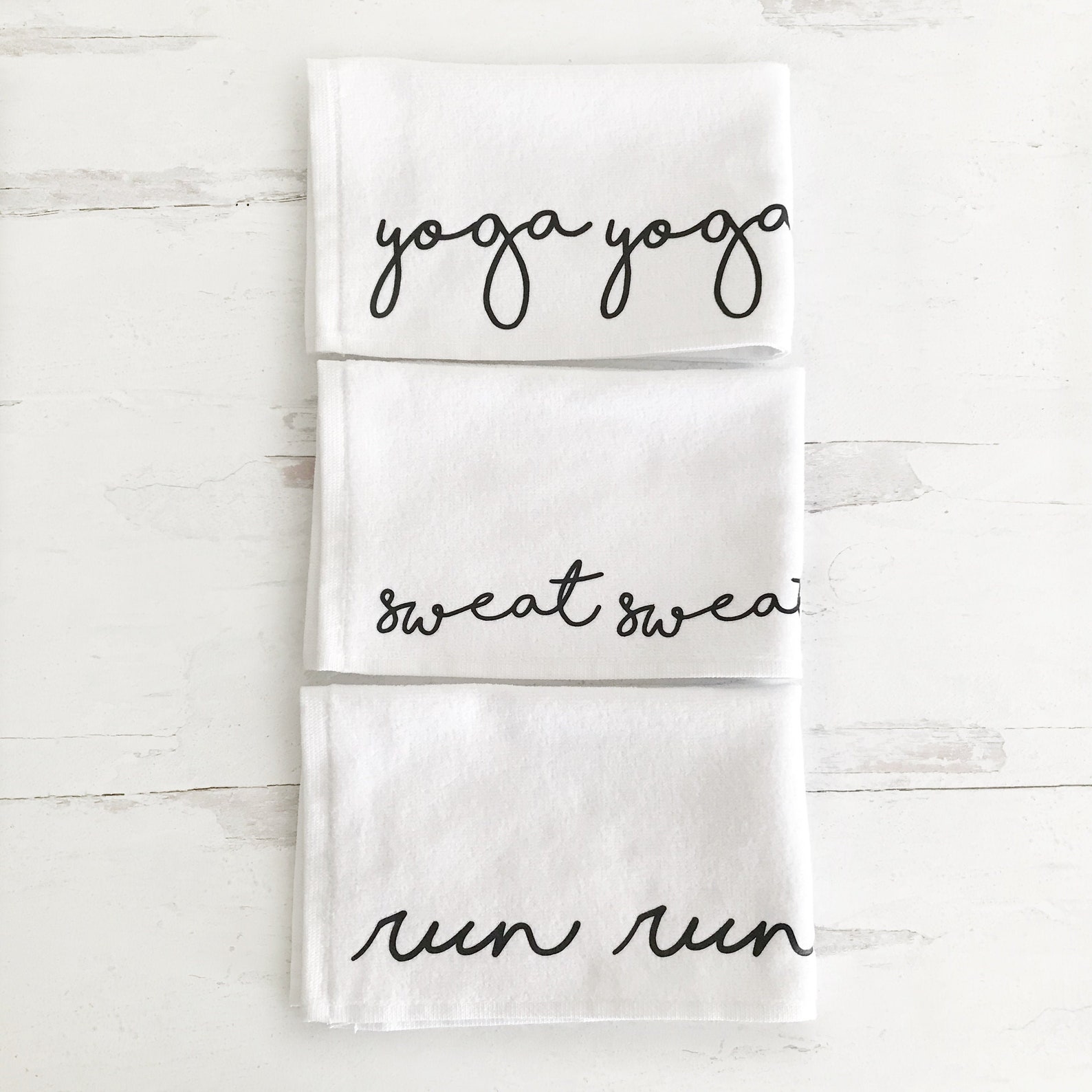 Gym Workout Towel Hand Towel Running Gear Run Runners Gift Etsy
