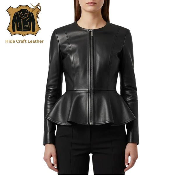 Peplum Knit Jacket