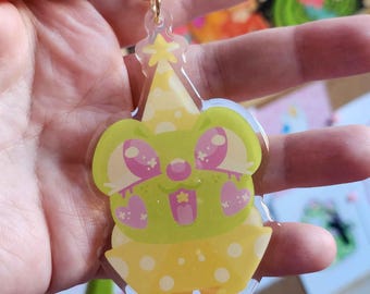 Frog Clown Keychain