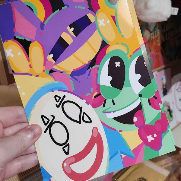 Impresión A5 de Jax Ribbit Kaufmo inspirada en TADC