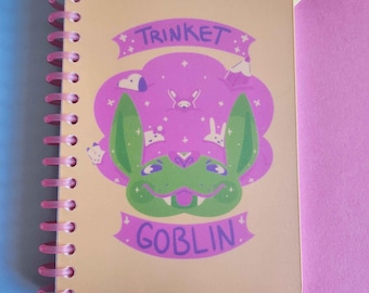 A6 Trinket Goblin Notebook