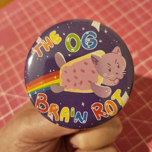 NYAN CAT - Scene Kid Badge 50mm