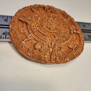 Aztec calendar. Exact replica of the 