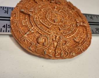 D'Argenta Mexico アステカカレンダー 魔除け 置物 美術品 D'Argenta Mexico アステカカレンダー 魔除け 置物 美術品
