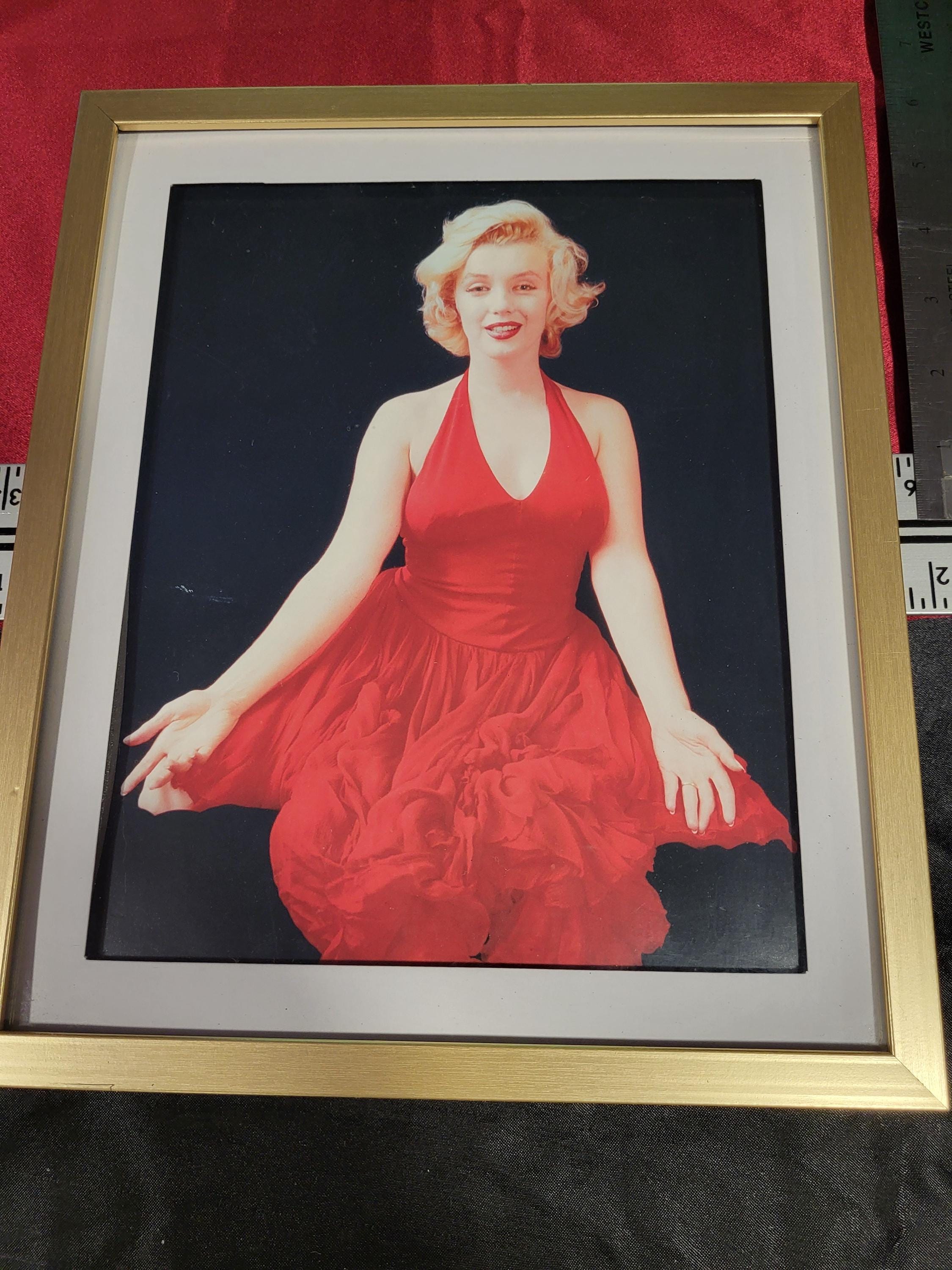 Marilyn Monroe Gold Dress - Etsy