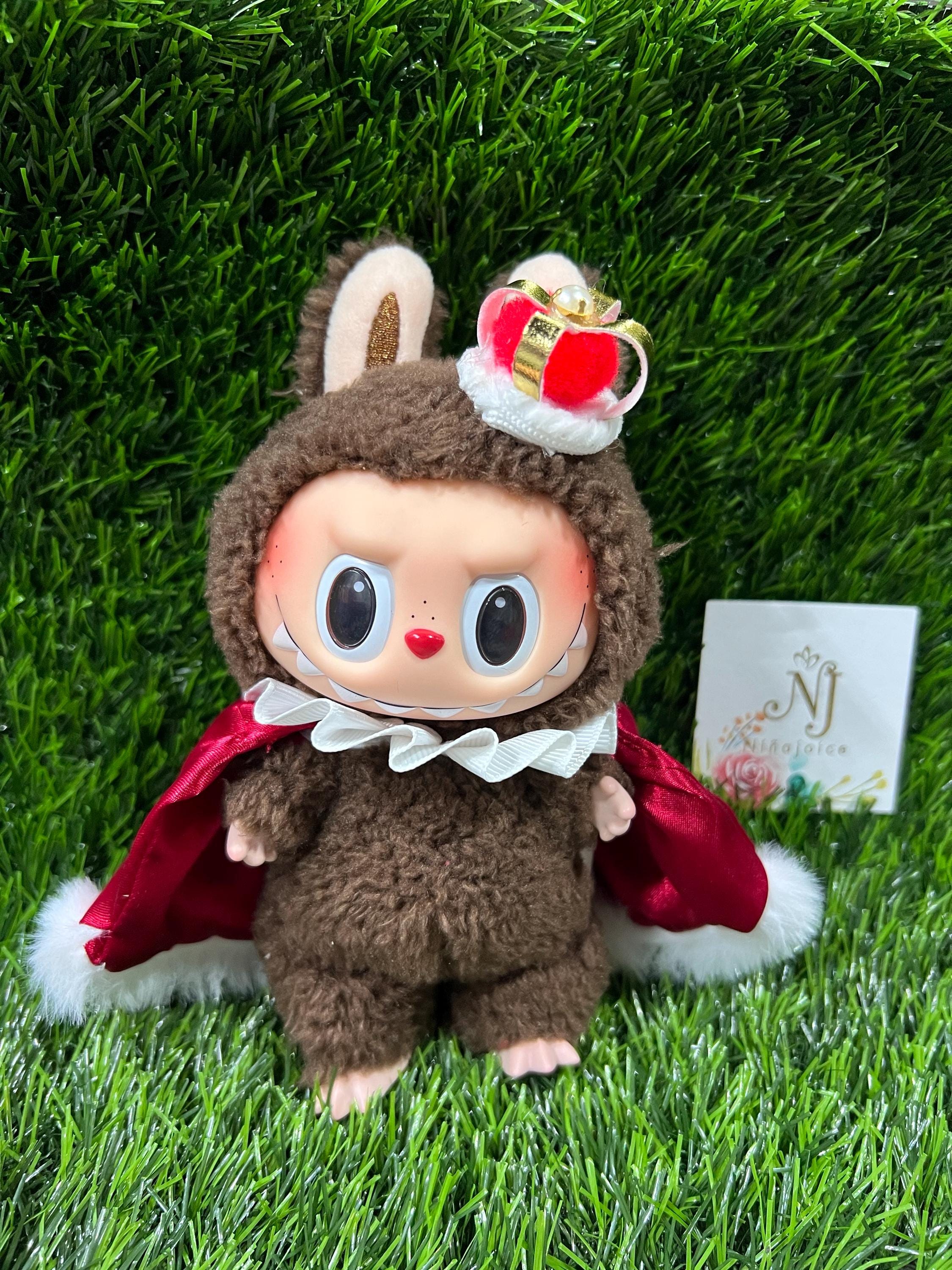 King Outfit Set for Labubu Dolls. Mini Checkmate King