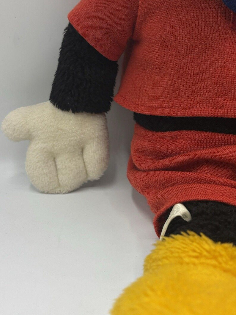 Vintage Mickey Mouse Plush Japan Sun Star Disney 80s Stuffed Toy Rare bild 5