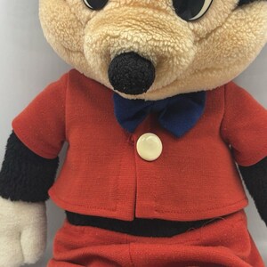 Vintage Mickey Mouse Plush Japan Sun Star Disney 80s Stuffed Toy Rare bild 3