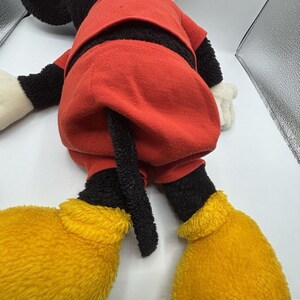 Vintage Mickey Mouse Plush Japan Sun Star Disney 80s Stuffed Toy Rare bild 7
