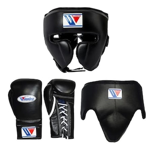 Custom Made Winning Boxing Set, Winning Gloves, Head & Groin Guard - 8oz, To 16oz All Sizes, Anniversary Gift, Birthday Gift