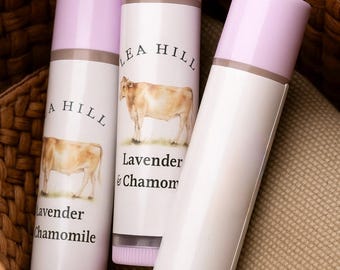 Lavender and Chamomile Balm - Natural Lip Moisturizer