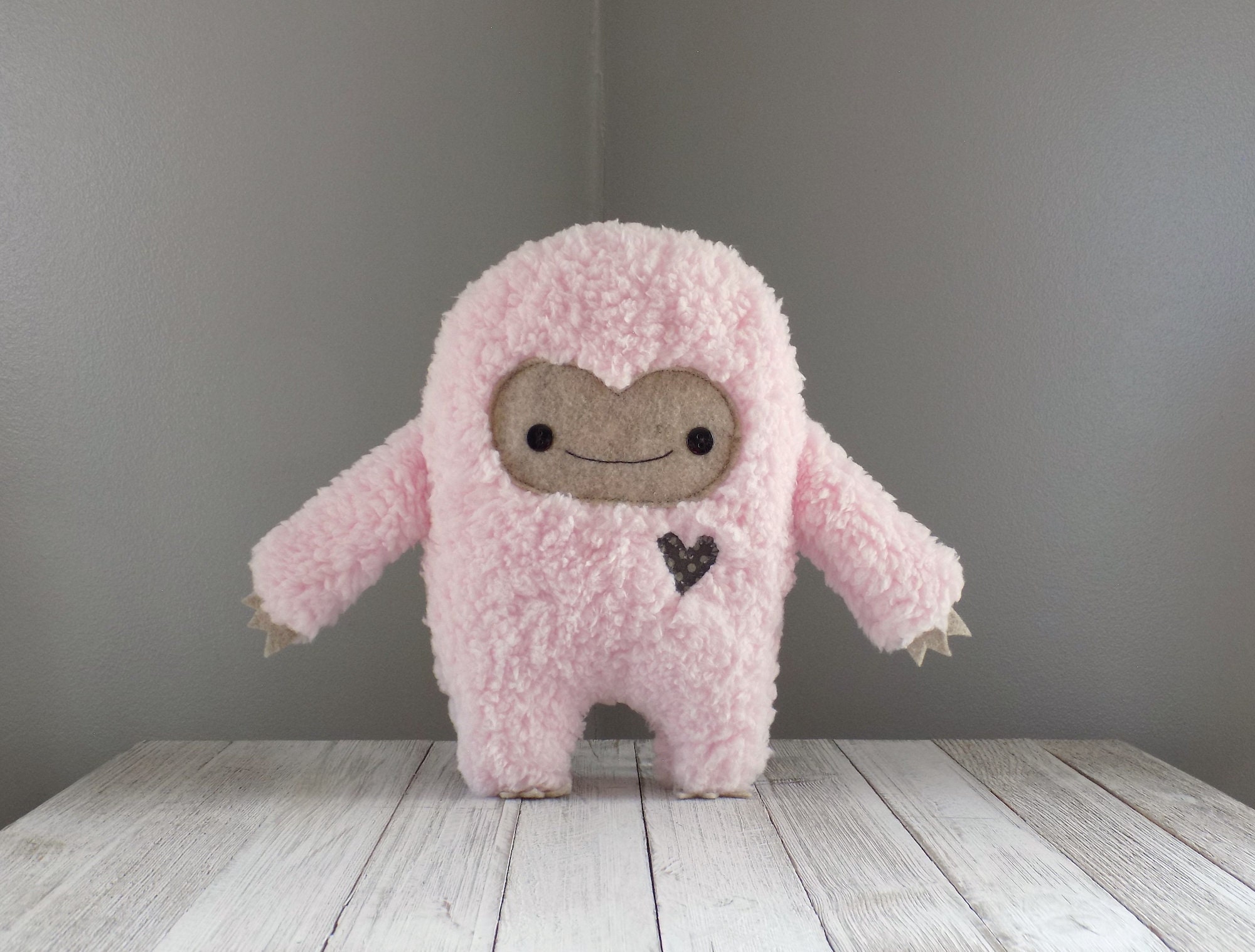 Yeti Plush Toy, Bigfoot Plushie, Yeti Plush Monster, Big Foot Toy, Plush  Bigfoot, Sasquatch Plush Toys, Handmade Monster Plush 