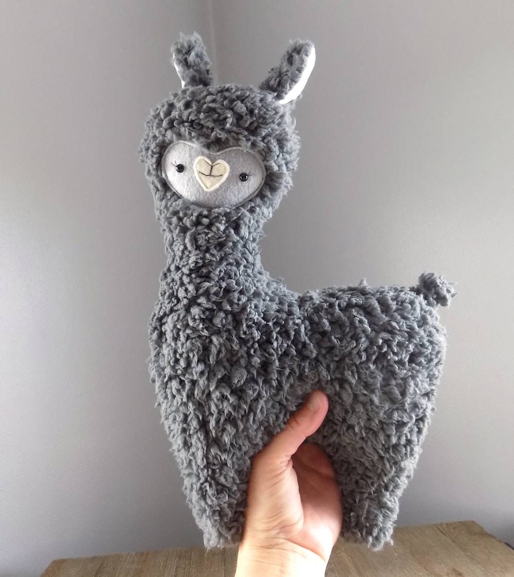 Llama Alpaca Stuffed Animal, Alpaca Llama Stuffed Toy, Llama Alpaca in  Cream With Tan Face, Cute Llama Toy, Kawaii Alpaca, Baby Shower Gift 