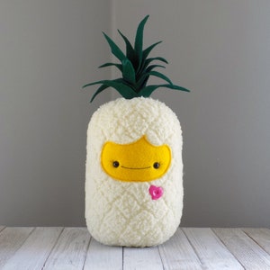 Pineapple stuffed toy, Pineapple plushie, super cute kawaii pineapple stuffed plush toy, soft toy pineapple, gift for pineapple person