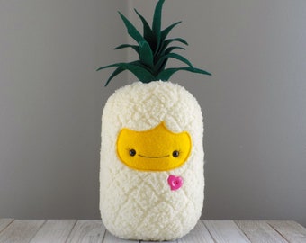 Pineapple stuffed toy, Pineapple plushie, super cute kawaii pineapple stuffed plush toy, soft toy pineapple, gift for pineapple person