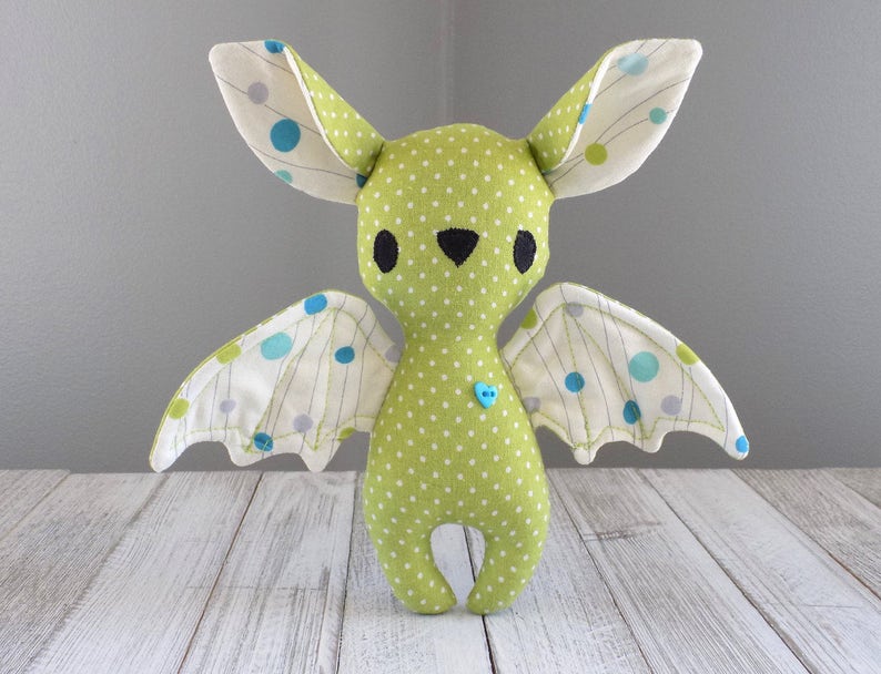 etsy bat plush