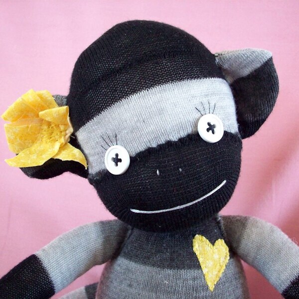 Nurse Sock Monkey Etsy