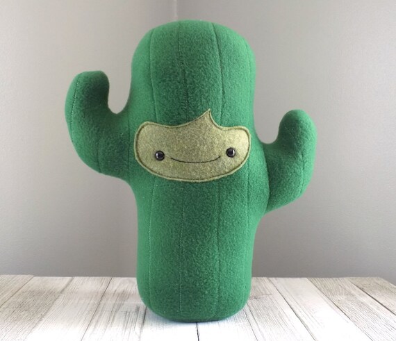 stuffed cactus pillow