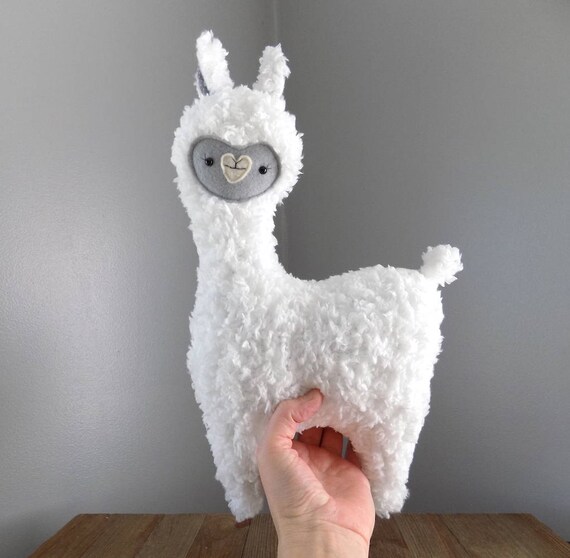 Llama Alpaca Stuffed Animal, Alpaca Llama Stuffed Toy, Llama Alpaca in  Cream With Tan Face, Cute Llama Toy, Kawaii Alpaca, Baby Shower Gift 