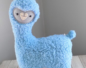 Blue llama sale stuffed animal