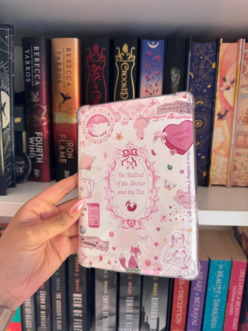 Printable Kindle/kobo Insert for Clear Case | Kindle Aesthetic ...