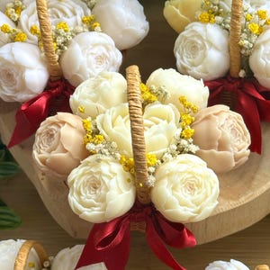 Eternal bouquets, scented fondants, bouquet of scented fondants, gift for women, Mother&#39;s Day gift, grandmother&#39;s gift, wedding flowers