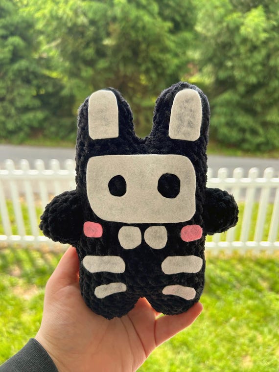 Freezer Bunny & Grim Reaper Plushie Duo – Handmade the Sims